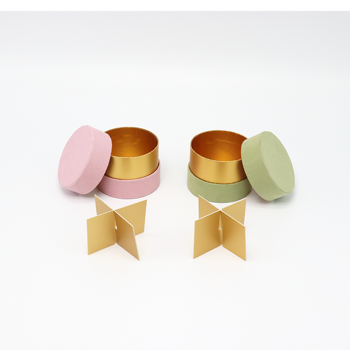 Caja cilíndrica de cartón para joyería de lujo personalizada, caja de tubo redondo empaquetada para reloj, pendientes de piedras preciosas, pulsera y collar