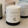 Tubo de embalaje de papel Kraft vacío personalizado, vela de cera de soja hecha a mano, cilindro de tarro de vidrio, caja de tubo redondo de papel de lujo para velas