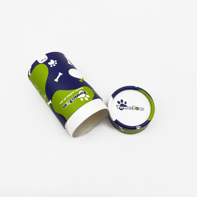 Mini Twist Lip Balm Paper Tube 3.5g Desodorante Envase Resistente al aceite