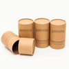 Cápsulas de colágeno reciclables, respetuosas con el medio ambiente, para suplemento alimenticio, embalaje de polvo vacío, tubo de papel de embalaje Kraft para cápsulas