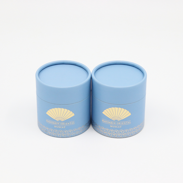 Tubo de papel de encargo amistoso de la caja del cilindro de la cartulina de la categoría alimenticia de Eco que empaqueta para el té del café de leche en polvo