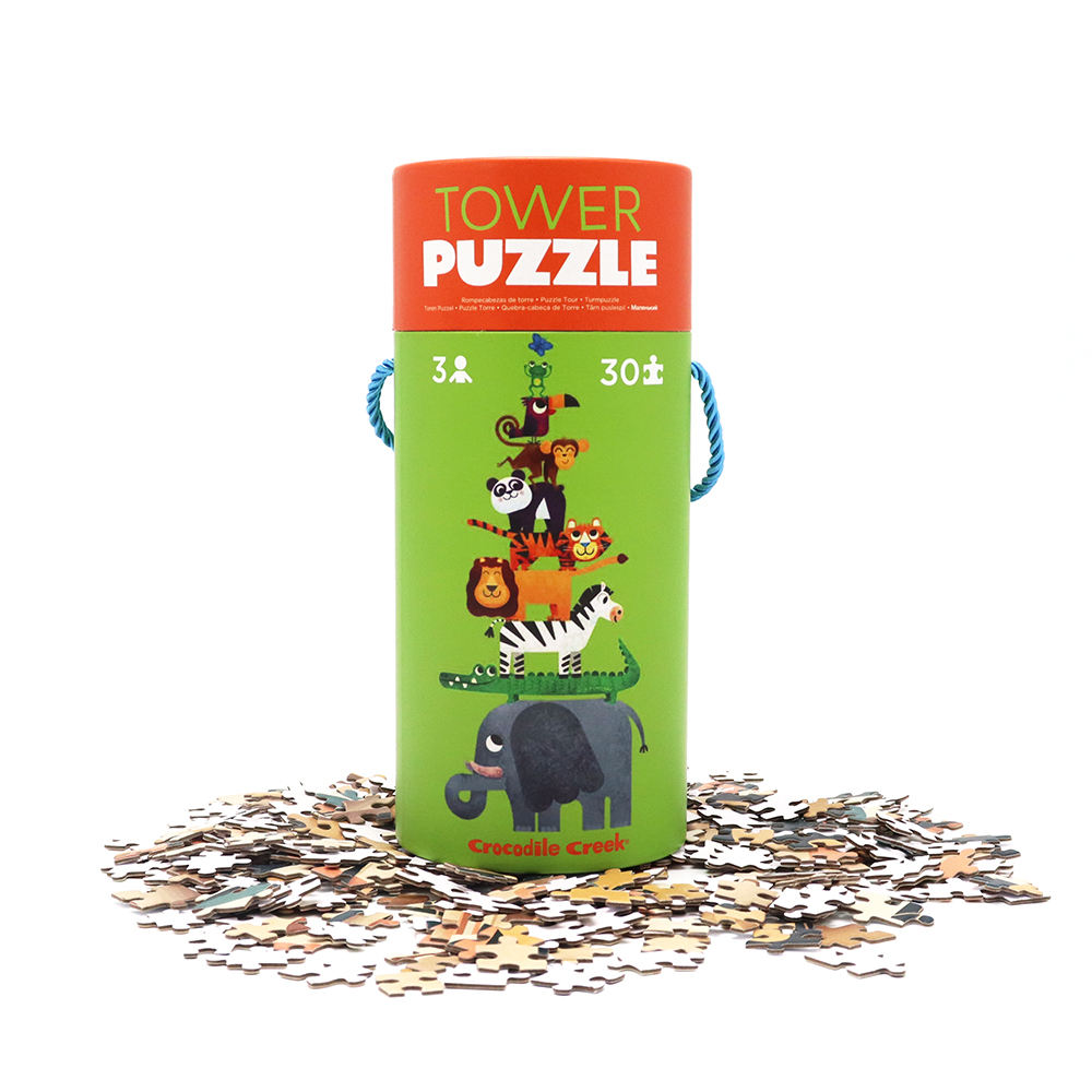 Cilindro de juguete biodegradable impreso personalizado, embalaje de tubos de papel de cartón, rompecabezas, bloques de construcción, embalaje de tubos de papel de Robot