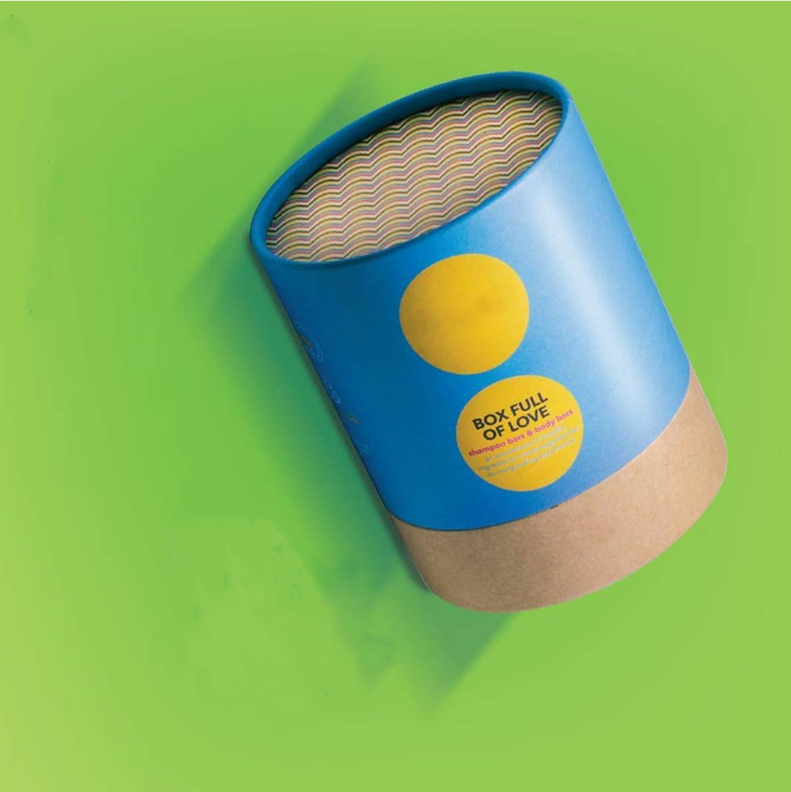 Contenedores de almacenamiento de cartón de cilindro redondo impresos personalizados para cilindro redondo de papel de embalaje de té y café