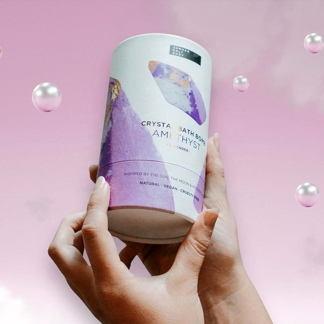 Caja cilíndrica de papel Kraft biodegradable hecha a mano, personalizada, para aceites esenciales, velas, aceites perfumados, embalaje de tubos de papel