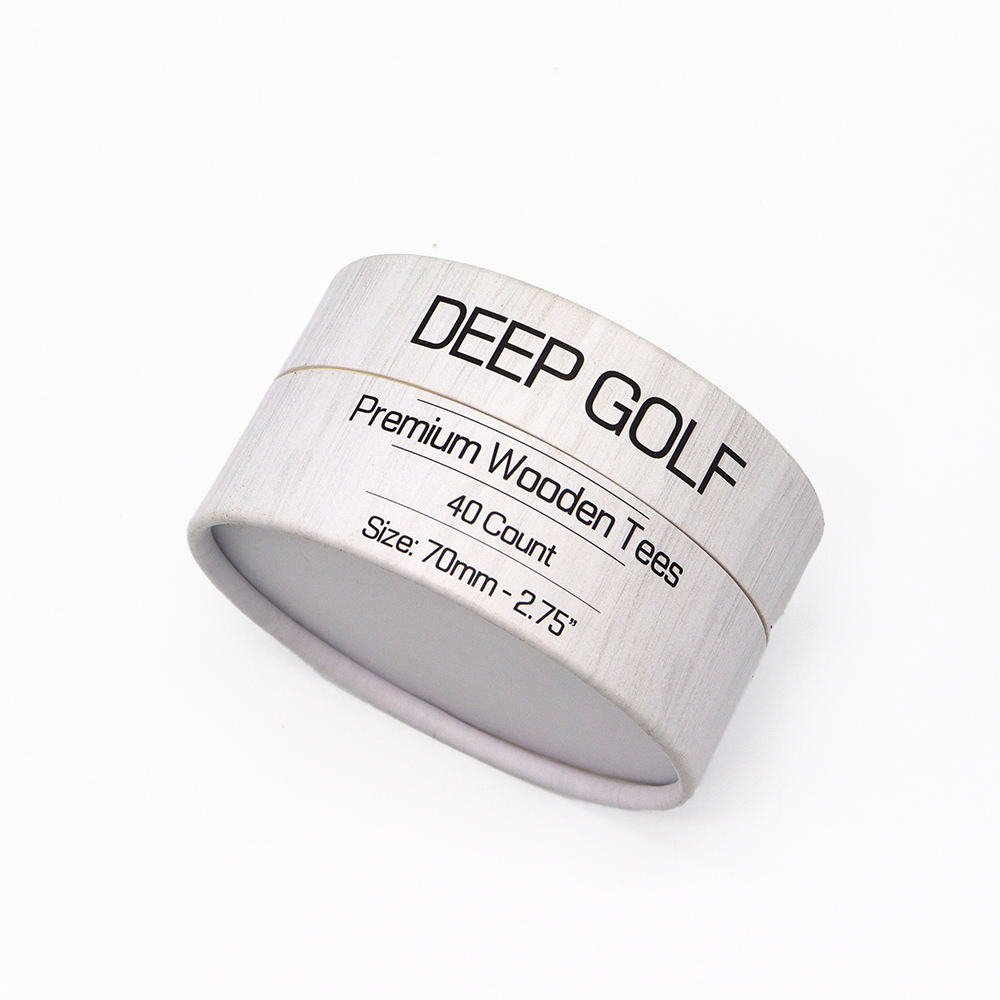 Impresión personalizada, 100% ecológico, envases de tubos cosméticos de papel Kraft marrón y tubo de embalaje de crema cosmética