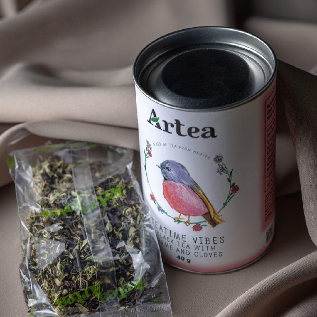 Venta al por mayor de envases cilíndricos de grado alimenticio reciclados personalizados, tubo de papel de hojas sueltas para té, tubo de té cilíndrico con tapa de metal