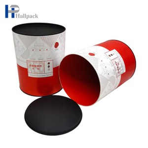 Tubo Caja de papel Alimentos Cigarrillo Tubo grande Embalaje de papel artesanal