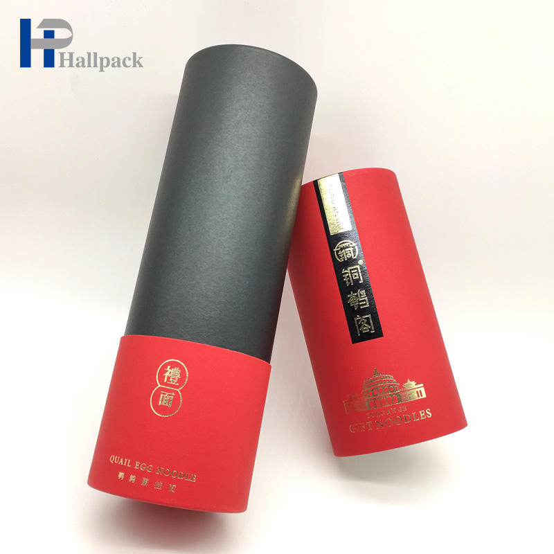 Tubo de papel colorido del café de los tubos del papel del empaquetado industrial que empaqueta para el té