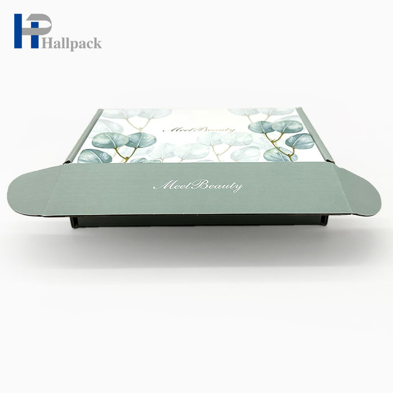 Caja elegante del paquete del regalo de la cartulina de encargo que dobla la caja de papel rígida plegable