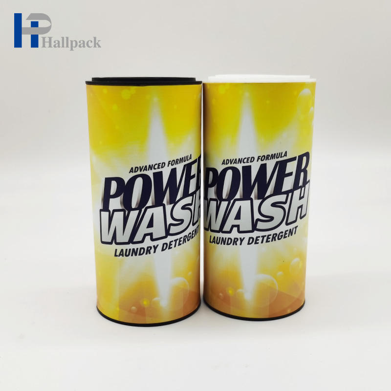 Tubo de papel de embalaje de detergente en polvo vacío duradero de tubo de cartón vacío duradero de nuevo diseño