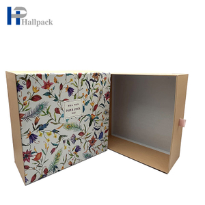 Caja de papel de empaquetado modificada para requisitos particulares de la caja del cajón de la caja de regalo del tamaño