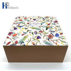 Precio de fábrica Caja de regalo de perfume de caja de cajón de papel Kraft de diseño personalizado