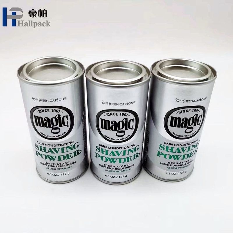 Personalizar la impresión de tubos de papel de forma redonda de cartón artesanal biodegradable con cubierta de hierro