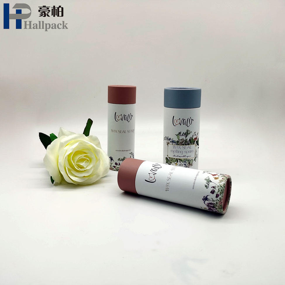 Tubo de empaquetado de papel amistoso del cilindro de la cartulina de los tubos del perfume de Eco