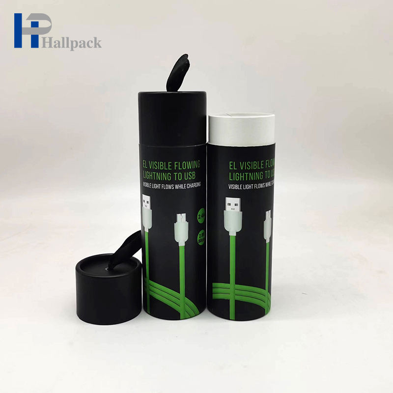 Línea de datos de nuevos productos, tubo de papel cilíndrico de embalaje, tubo de papel Kraft