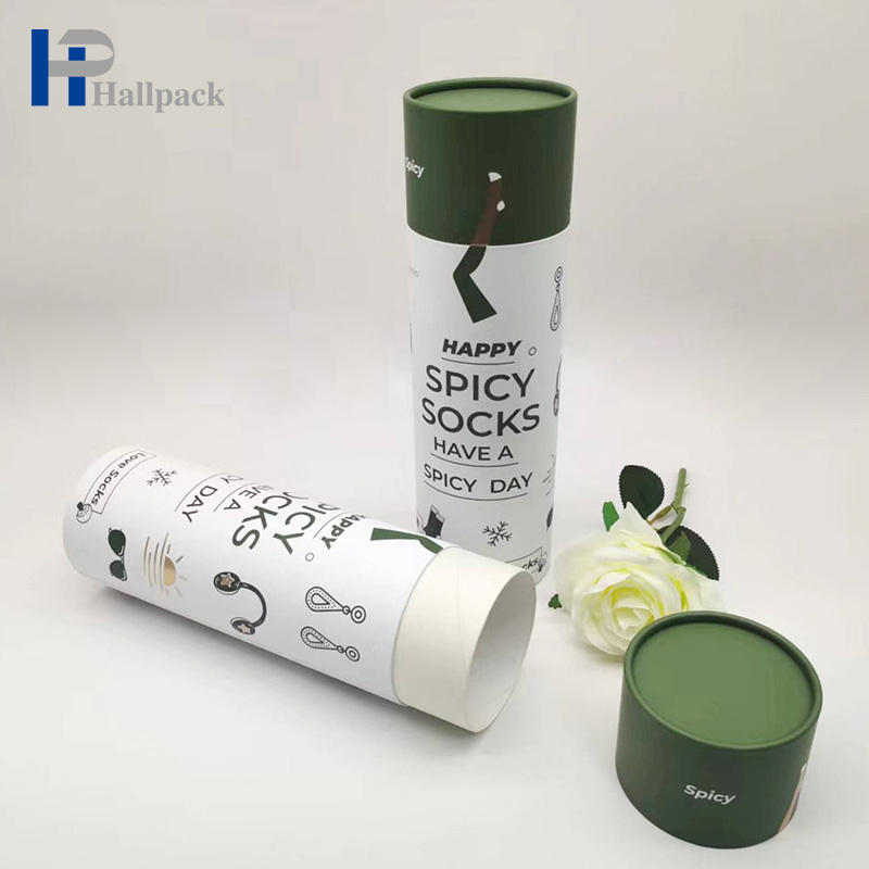 Tubos de papel para protector labial Envases a granel vacíos Tubo de papel en polvo suelto