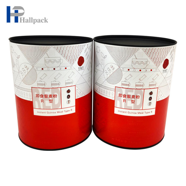 Cree el tubo de papel para requisitos particulares de la comida de la especia de la caja del tubo del papel de la sal del núcleo de papel