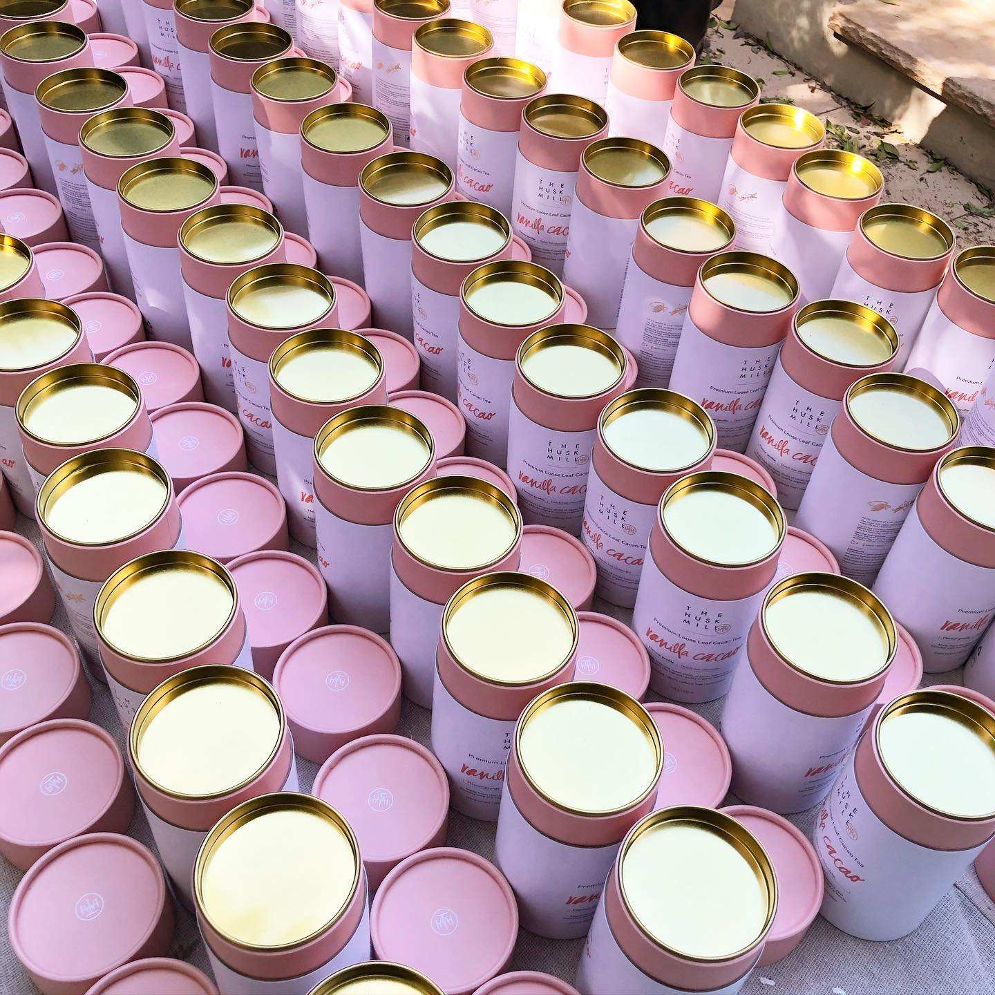 Tubo de papel biodegradable de alta calidad, tubo cilíndrico redondo, embalaje para té y café, cilindro de té