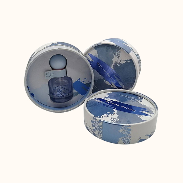 Personalice el tubo de papel y el almacenamiento de papel biodegradable, embalaje de 10ml, 20ml, 30ml, 100ml, cilindro de embalaje de papel Eva cosmético